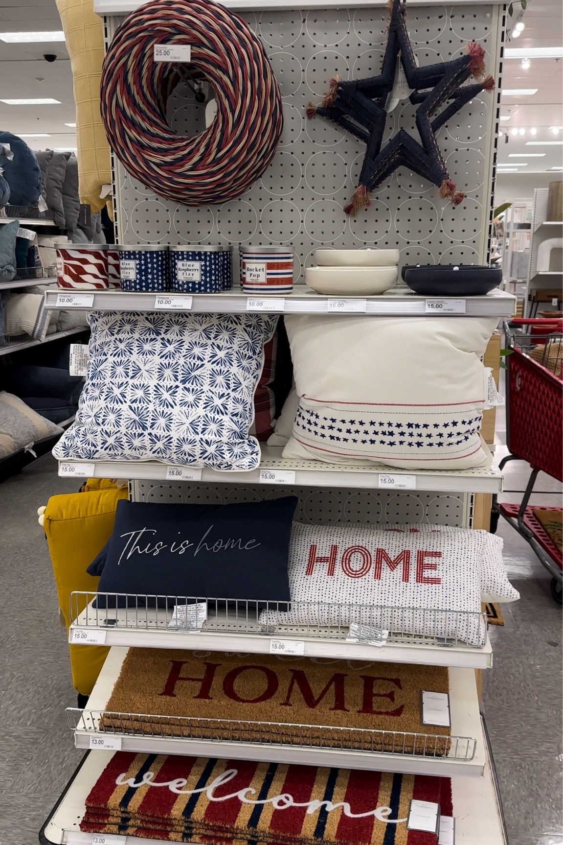 New! Target patriotic decor has arrived! 🇺🇸 ⭐️ 

#LTKFind #LTKSeasonal #LTKhome