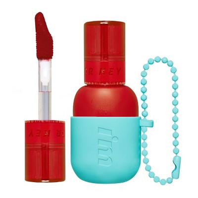 I'm Meme Color Key Ring Water Gel Lip Tint - 03 Red - 0.09 fl oz: Moisturizing, Brush-On, Lip Makeup, Single | Target