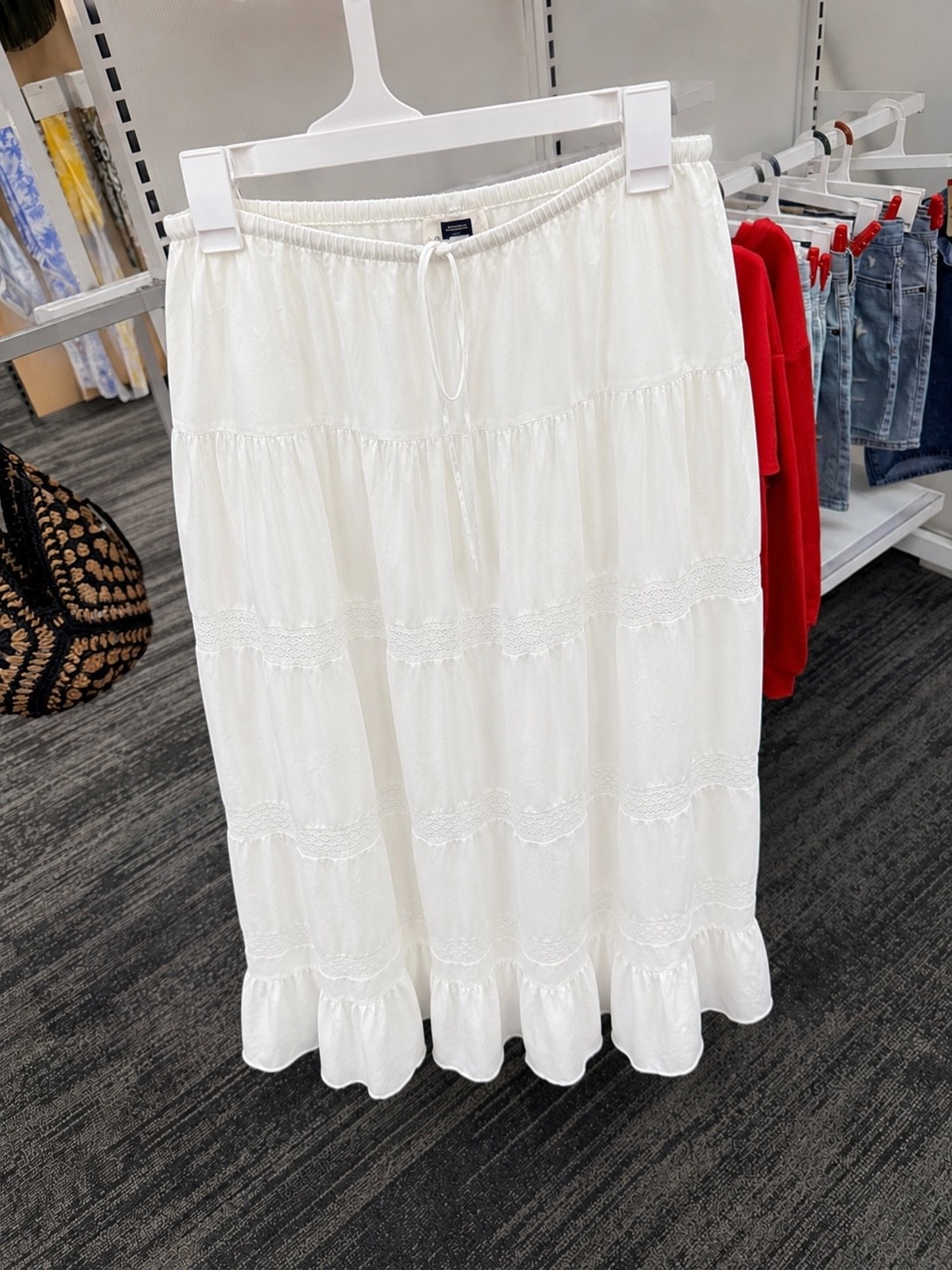 This maxi lace skirt is a summer wardrobe essential.

#LTKootd #LTKOver40 #LTKSeasonal