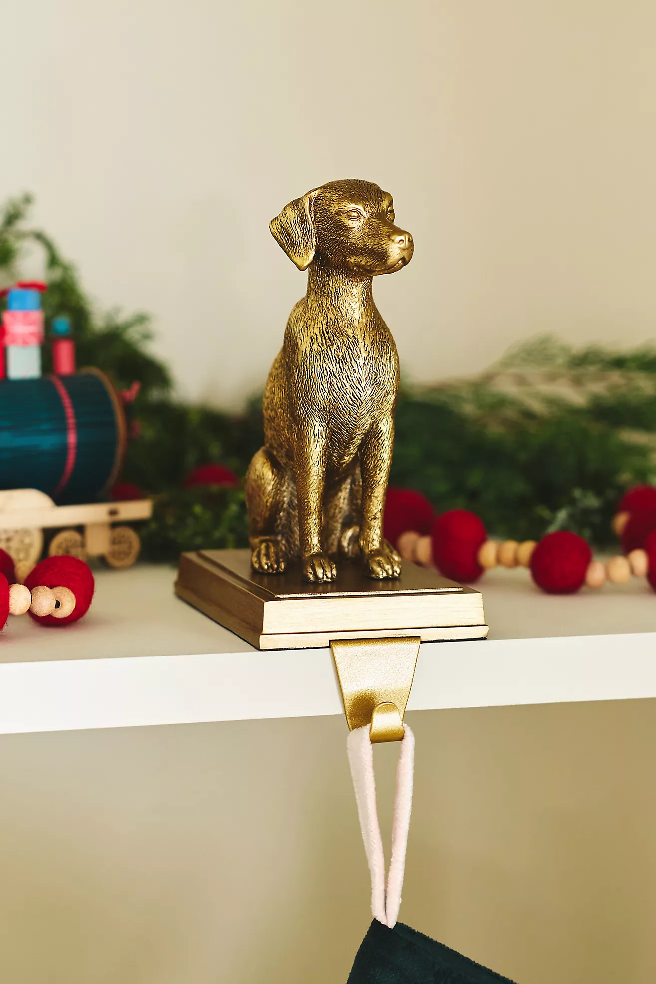 Animal Icon Dog Stocking Holder | Anthropologie (US)
