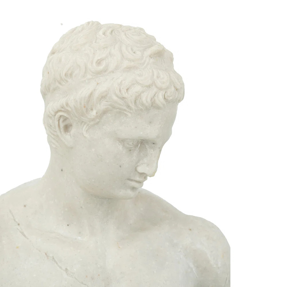 11.5X6.5X21.5" Bust On Stand | Wayfair North America