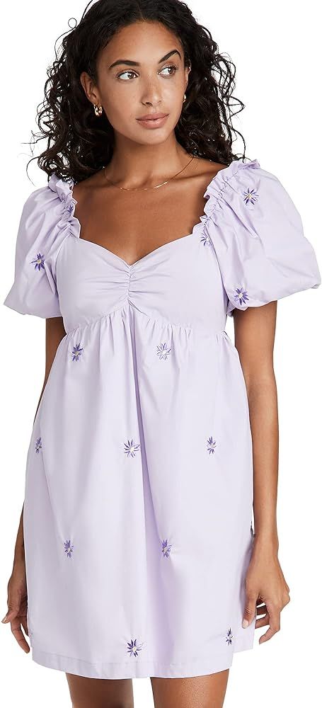 English Factory Women's Floral Embroidery Babydoll Dress | Amazon (US)