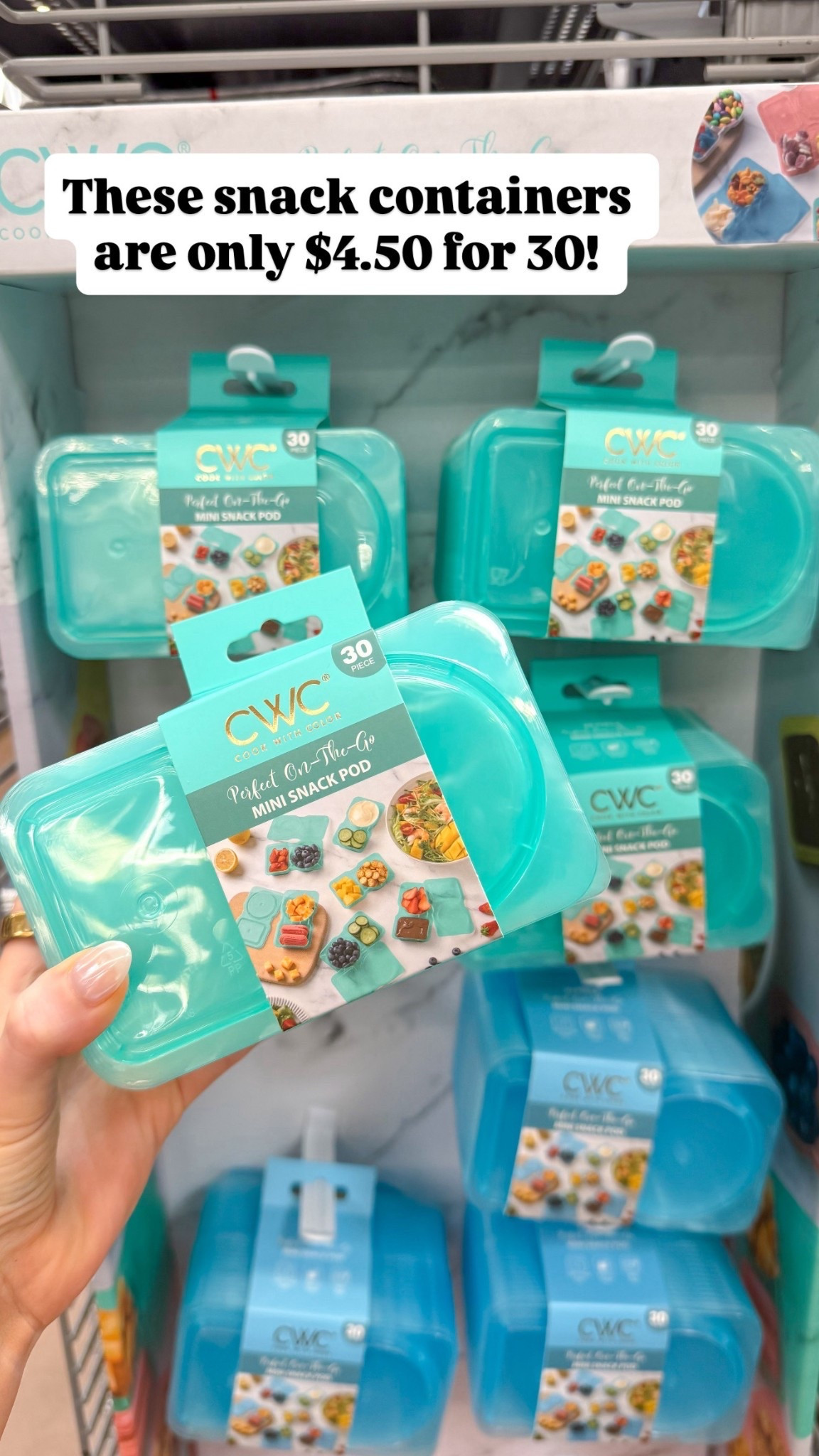 30 pack of snack containers only $4.50! Comes in 4 colors!





Walmart finds 
Walmart home
Kitchen finds 
Beach bag 
Sports mom 

#LTKKids #LTKfoodie #LTKmomlife