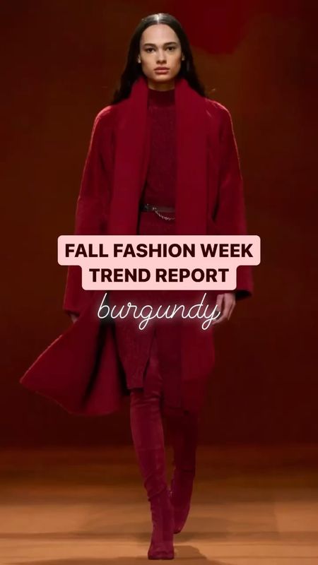 Paris Fashion Week trends: burgundy fall outfits wedding guest dress fall wedding guest dress fall dresses halloween jeans Leather pants fall outfit Trench coat Leather trench Leather red loafers Dark red Rain boots Red scarf Red dress Cocktail dress Thanksgiving outfit

#LTKeurope #LTKSeasonal #LTKCon