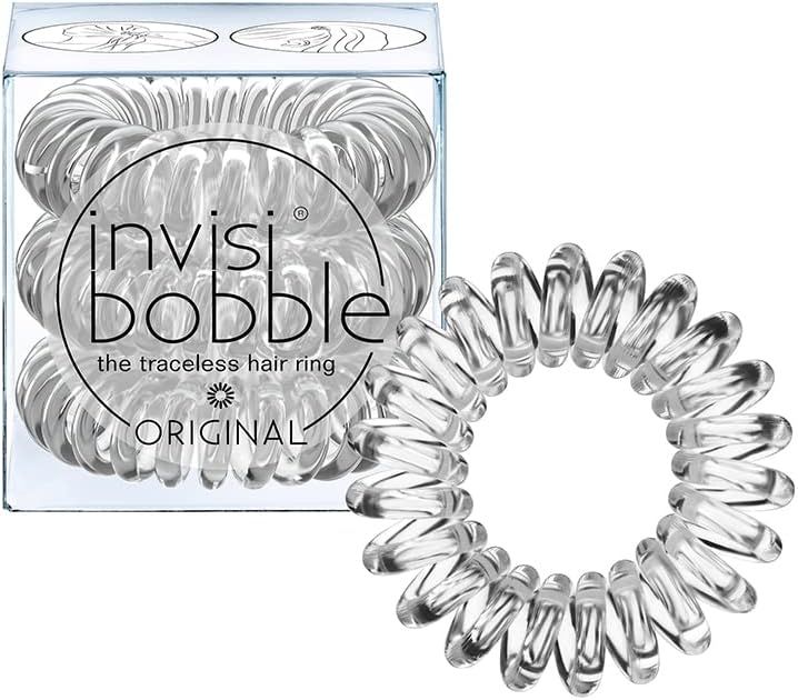 Amazon.com : invisibobble Original Traceless Spiral Hair Ties with Strong Grip, Non-Soaking, Hair... | Amazon (US)