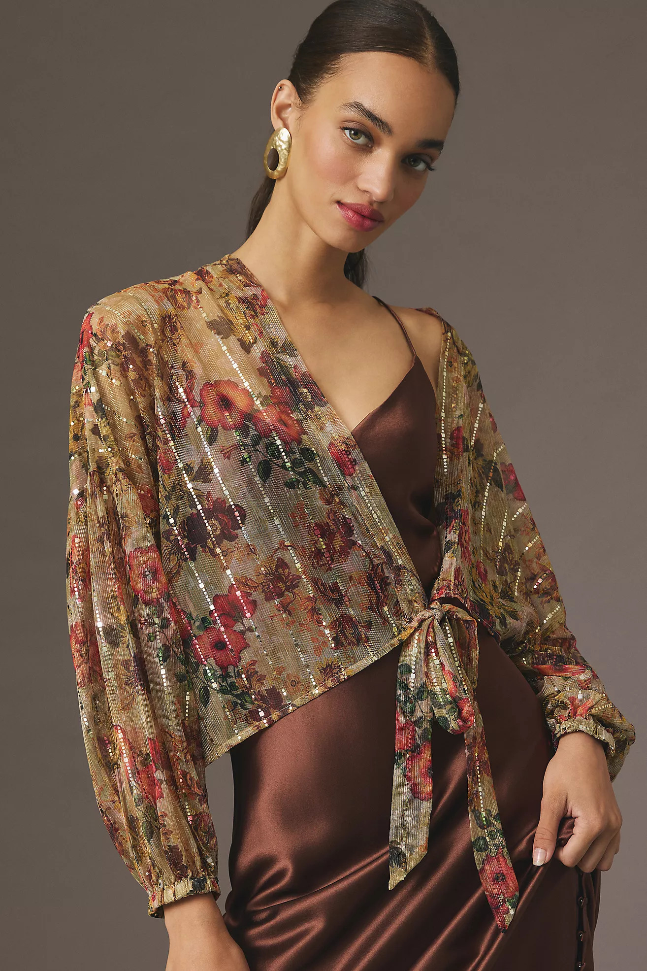 Shine Printed Kimono | Anthropologie (US)