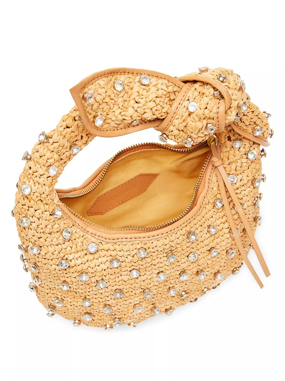 Josie Bling Raffia Top-Handle Bag | Saks Fifth Avenue