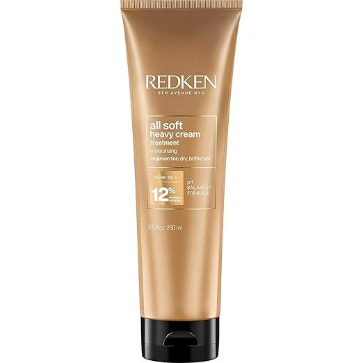 Redken All Soft Heavy Cream Mask Treatment- Moisturizing Deep Conditioner Treatment For Dry Hair,... | Amazon (US)