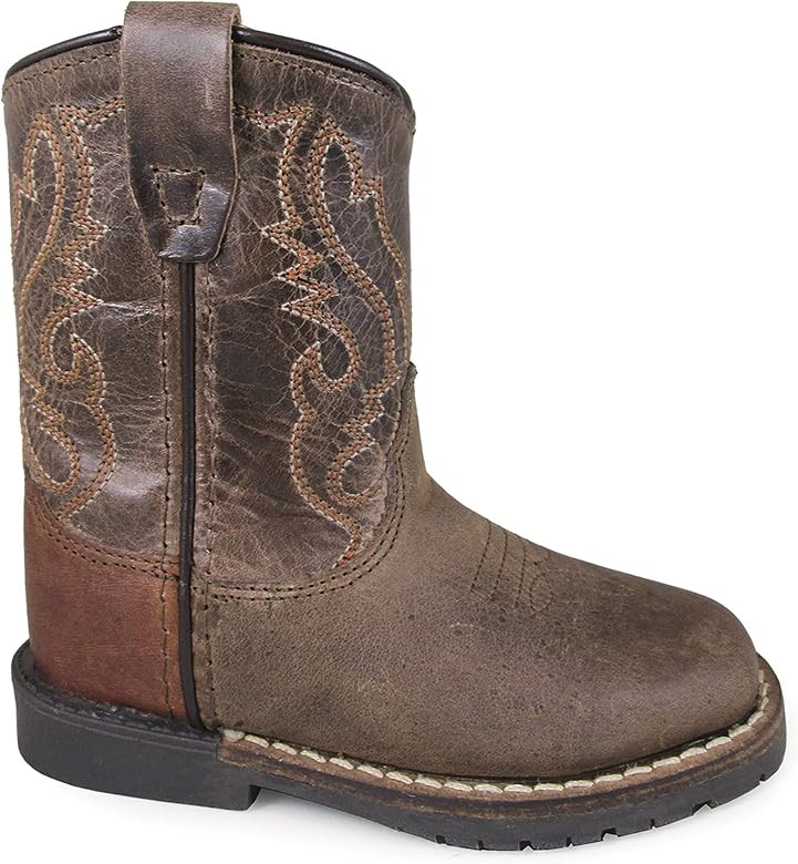 Smoky Mountain Boots | Autry Series | Toddler’s Western Boot | Square Toe | Genuine Leather | TPR So | Amazon (US)