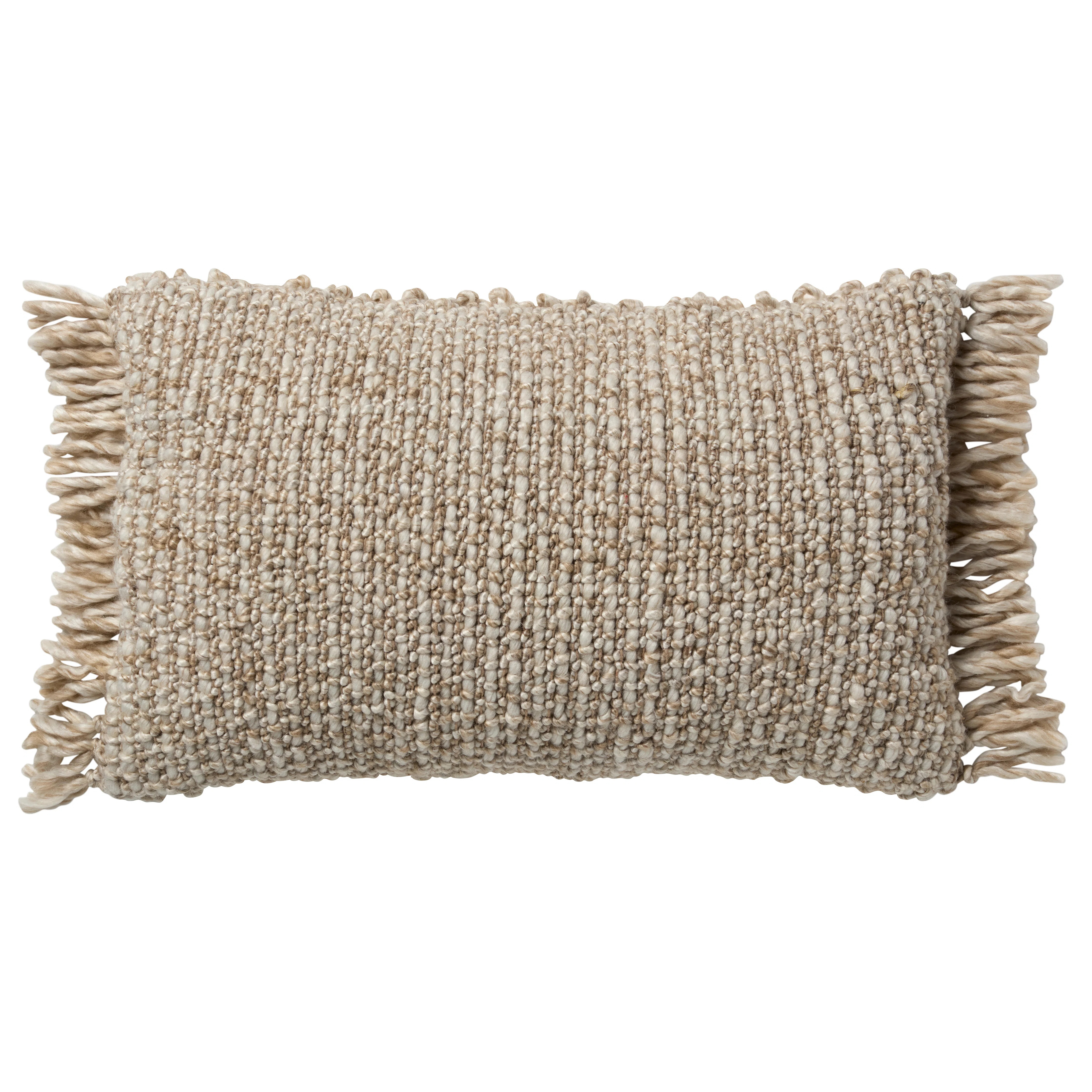 Angora Mellah Handmade Lumbar Pillow & Insert (16"x24") | Wayfair North America