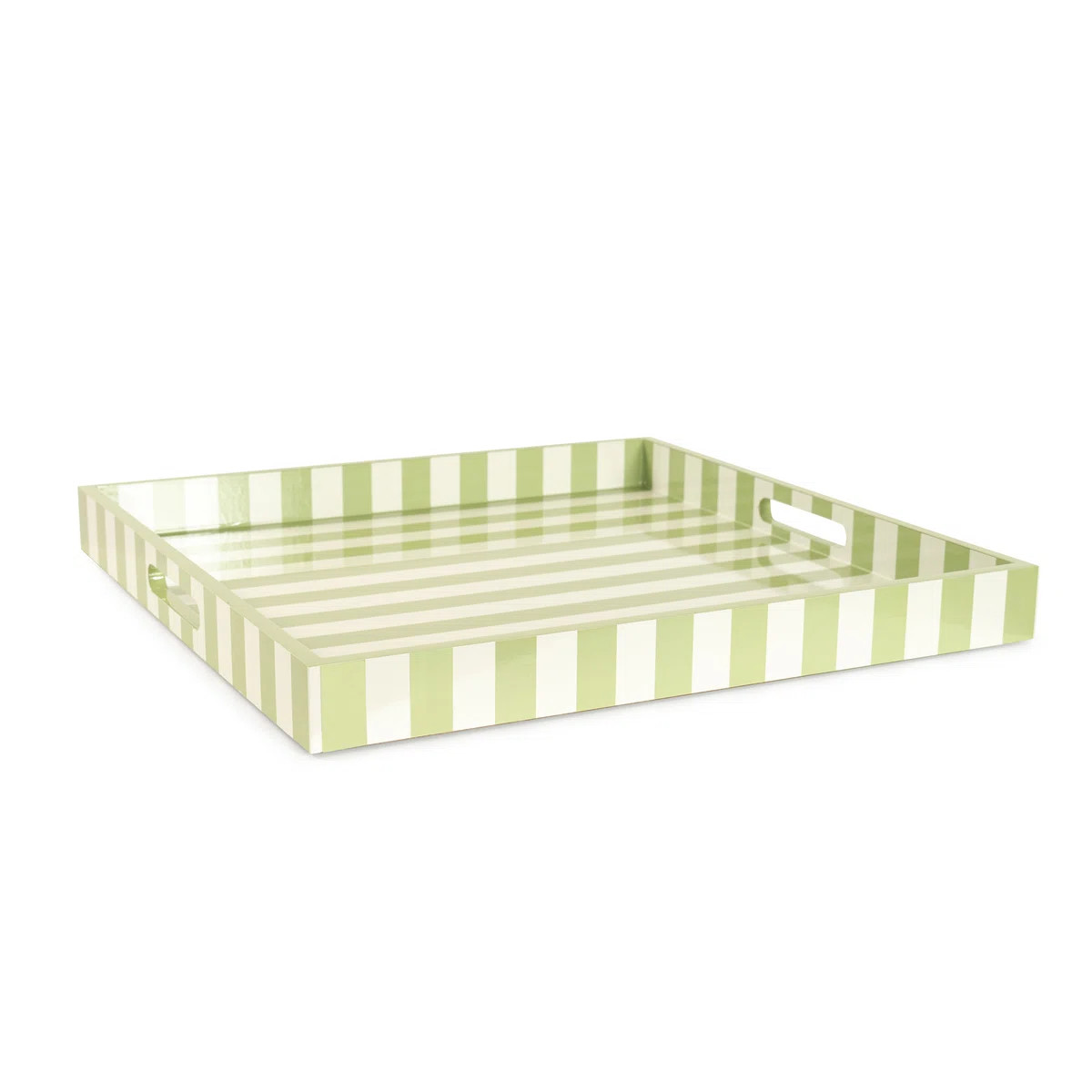 Montauk Stripe Tray | Birch Lane