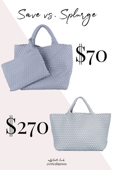 Amazon Save vs Splurge! Designer woven bag for $270 versus this tote from Amazon for $70! 

Amazon fashion // designer inspired // woven tote // woven purse 

#LTKFind #LTKitbag #LTKunder100