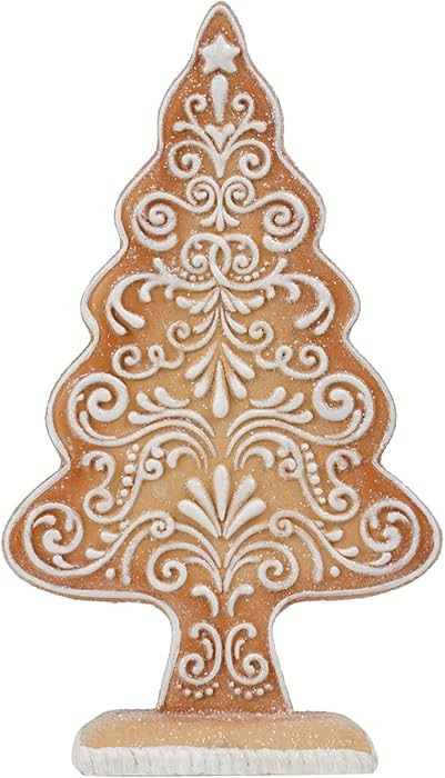 Braxio Christmas Tree Decorations Gingerbread Decor - Resin Gingerbread Xmas Tree Christmas Decor... | Amazon (US)