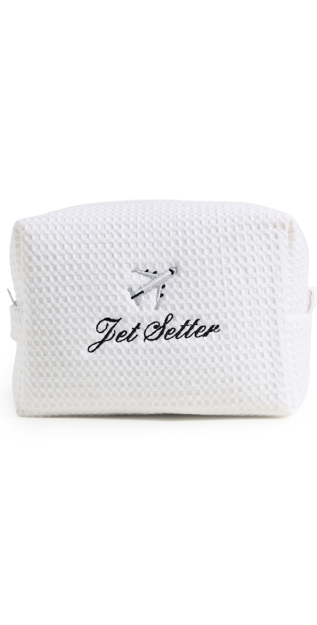 Abbode Jet Setter Waffle Pouch Cloud One Size | Shopbop