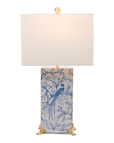 26in Botanical Metal Table Lamp | Bedroom | Marshalls | Marshalls