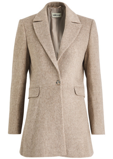 The Ultimate Muse striped brushed-knit blazer | Harvey Nichols