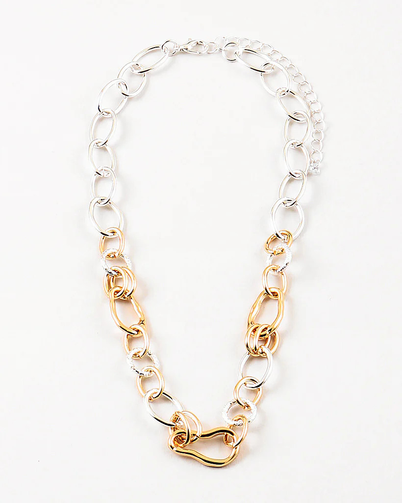 Mixed Metal Necklace | Erin McDermott Jewelry