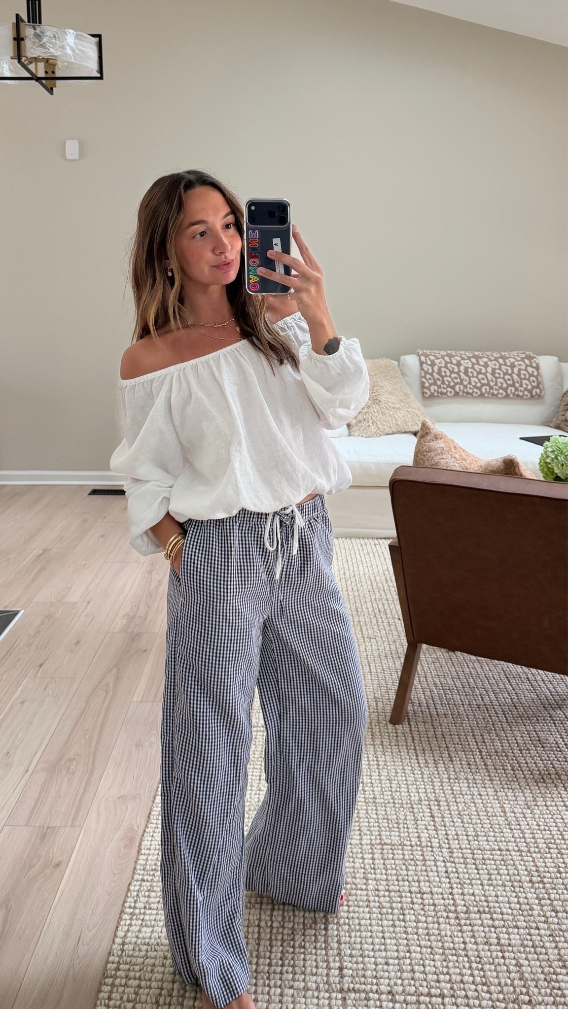 XS top, XS short bottoms!