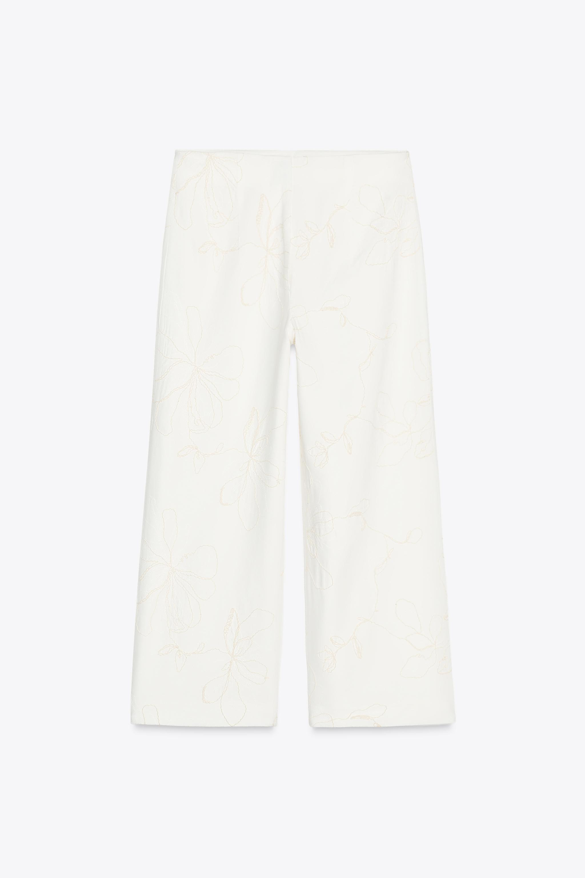 ZW COLLECTION EMBROIDERED CULOTTES | Zara UK