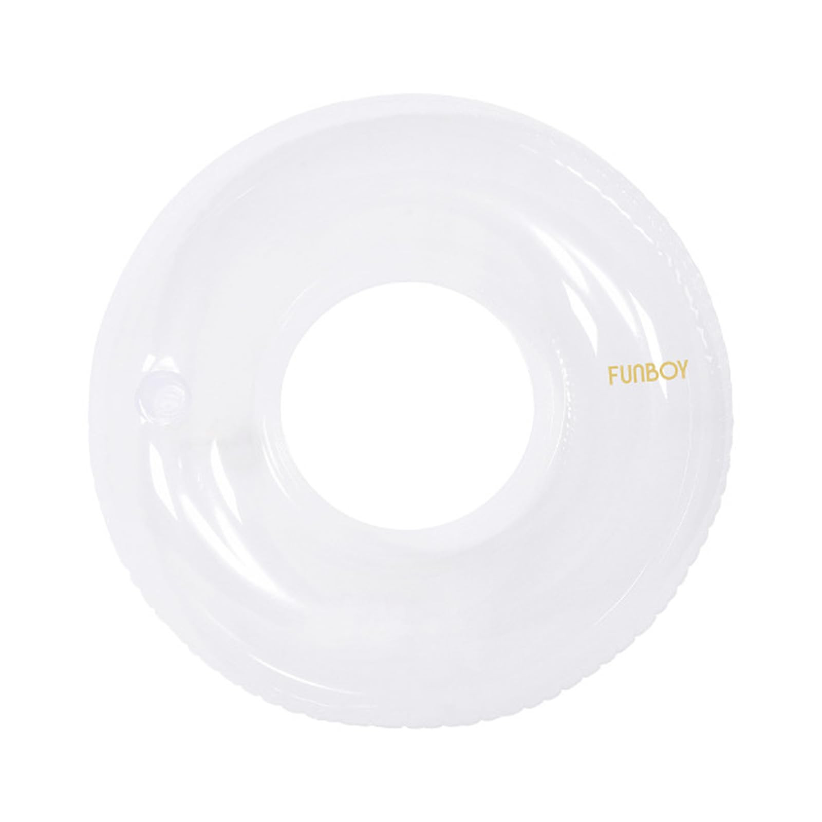 FUNBOY Giant Super Clear Inftlatable Ring Tube Float, 48" Transparent Oversized Design with Cup H... | Amazon (US)