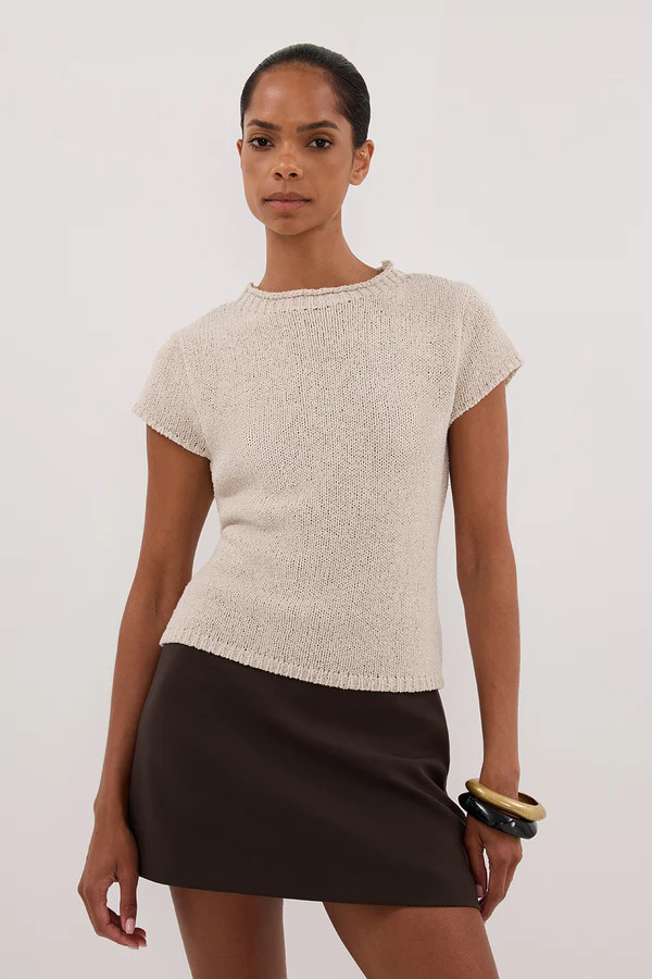 LEO CHALK KNIT TOP | DISSH