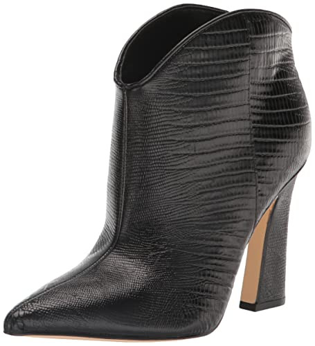 Marc Fisher LTD Women's MASINA Ankle Boot, Black Crocodile 002, 7 | Amazon (US)