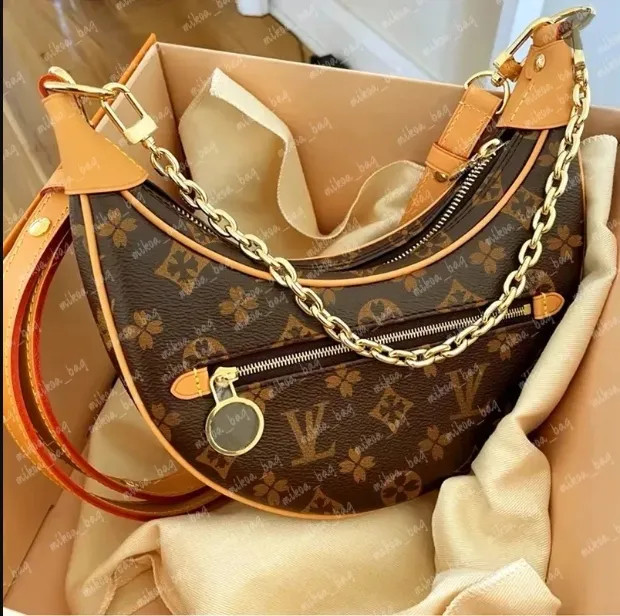 Designer bag crossbody bags metal chain women handbags brown tote bag wallet saddle bag fashion b... | DHGate