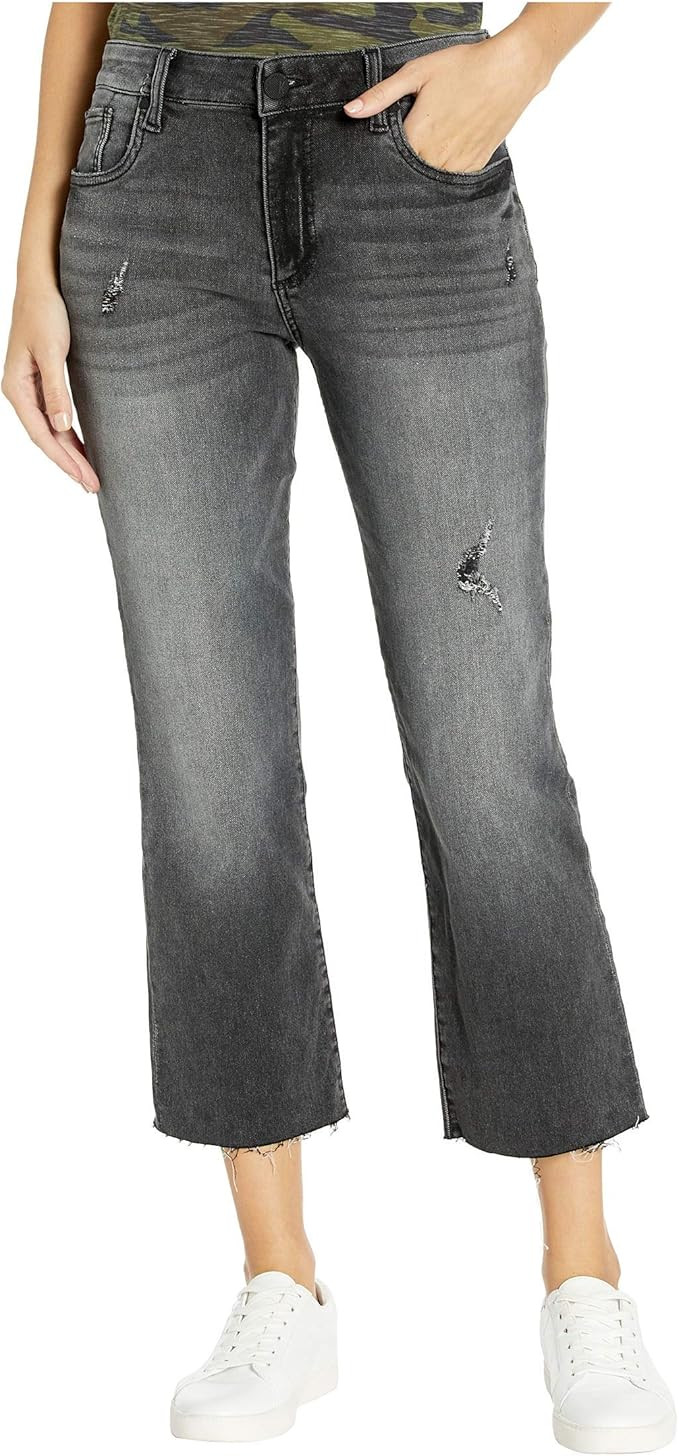 KUT from the Kloth Kelsey Ankle Flare with Raw Hem | Amazon (US)