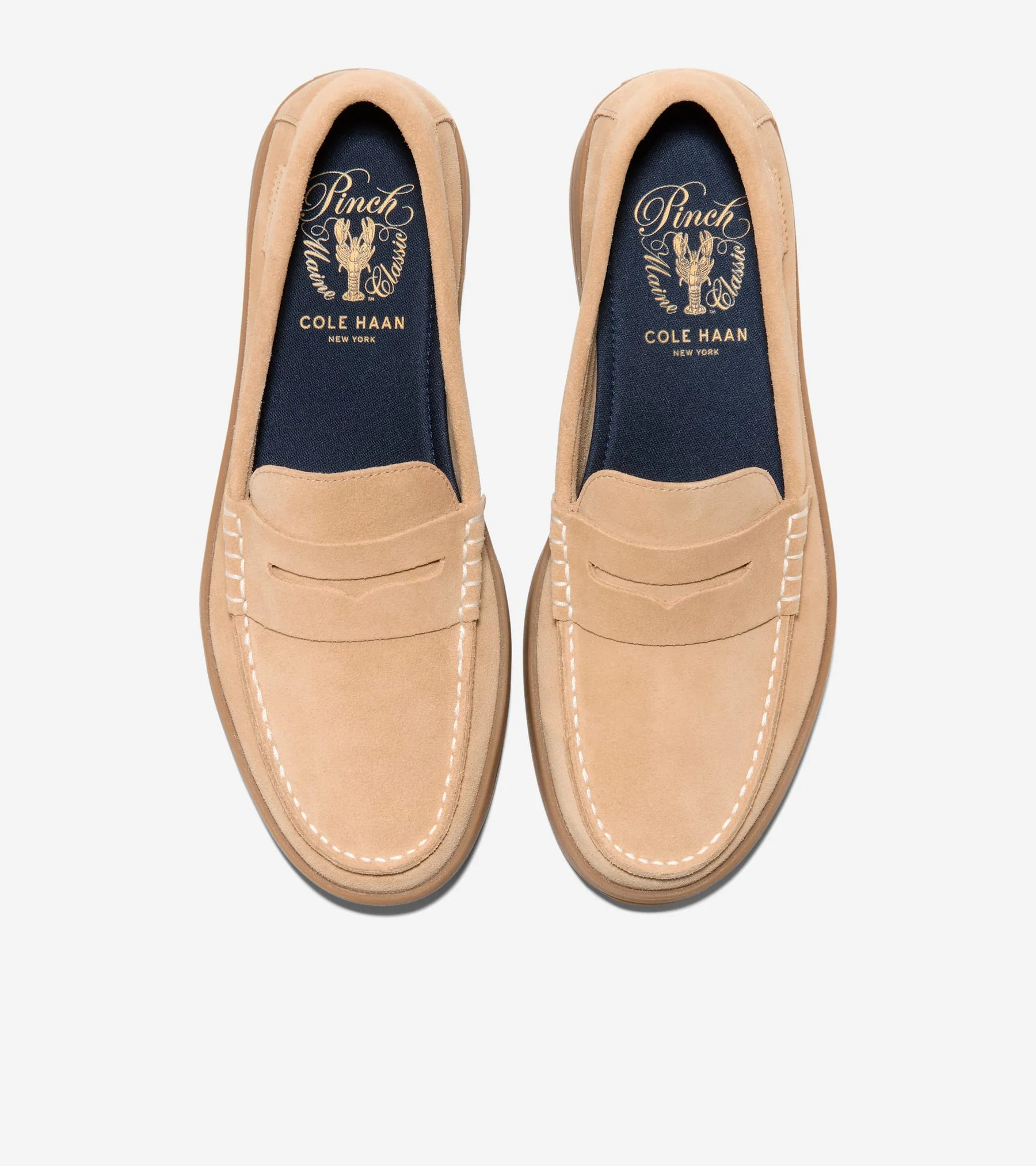 Men's Pinch Long-Weekender Penny Loafers in Beige | Cole Haan | Cole Haan (US)