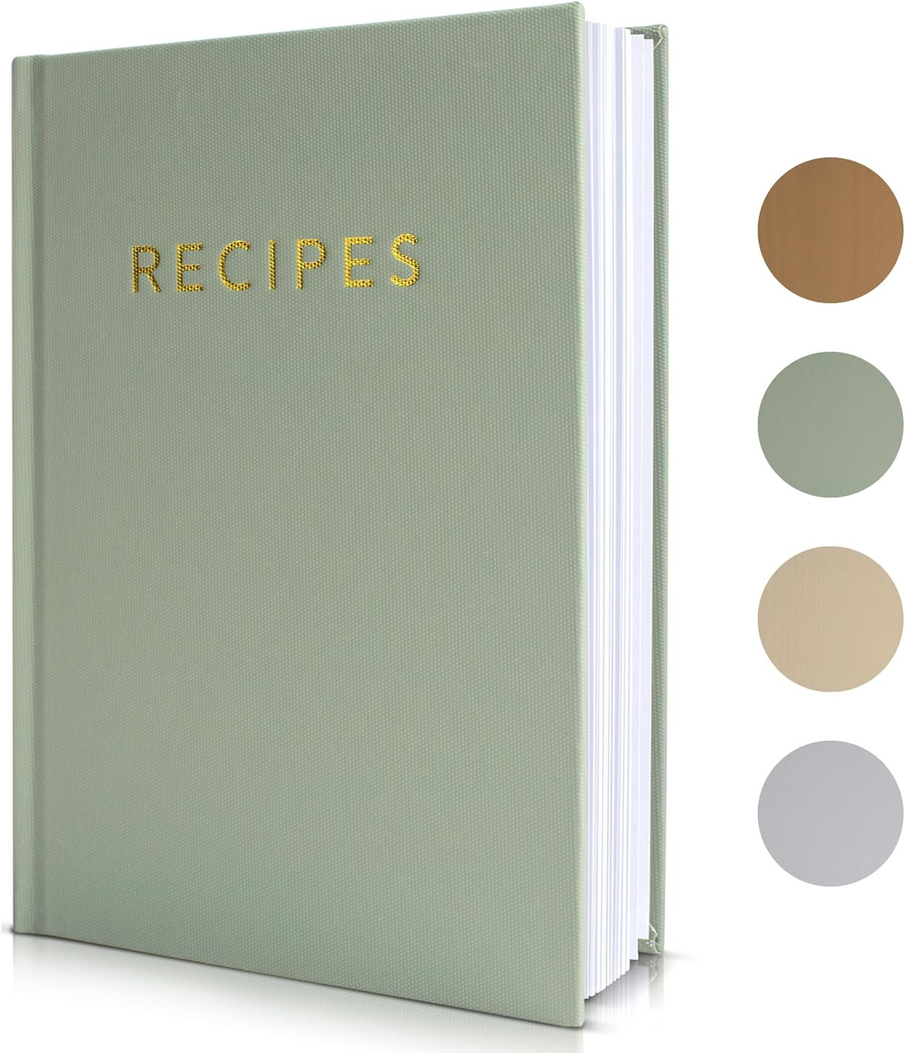 Aesthetic Blank Recipe Book with Waterproof Cover - The Perfect Recipe Notebook To Write In Your ... | Amazon (US)