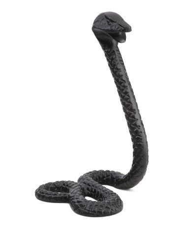 10in Metal Snake Decor | TJ Maxx