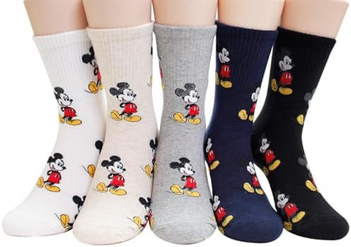 Cartoon Character Series Women and teen girls Licensed Socks Collection | Amazon (US)