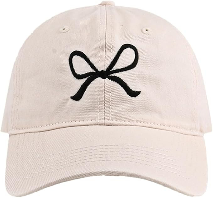 Bow-Tie Baseball Cap for Women Fashion Sun Hats for Women Trucker Hat Y2k Sun Cap Visor Cap Hikin... | Amazon (US)