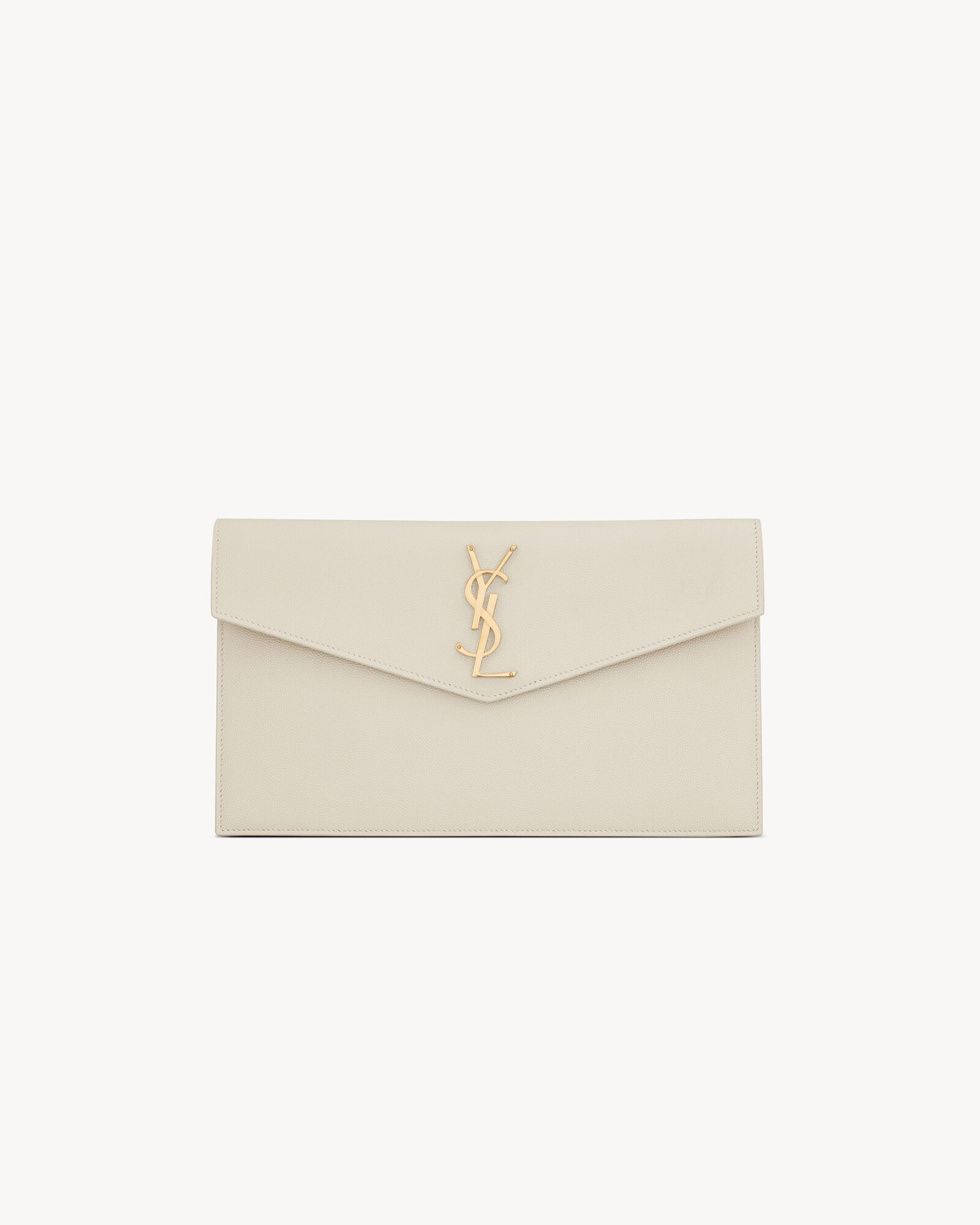 uptown pouch in grain de poudre embossed leather | Saint Laurent Inc. (Global)