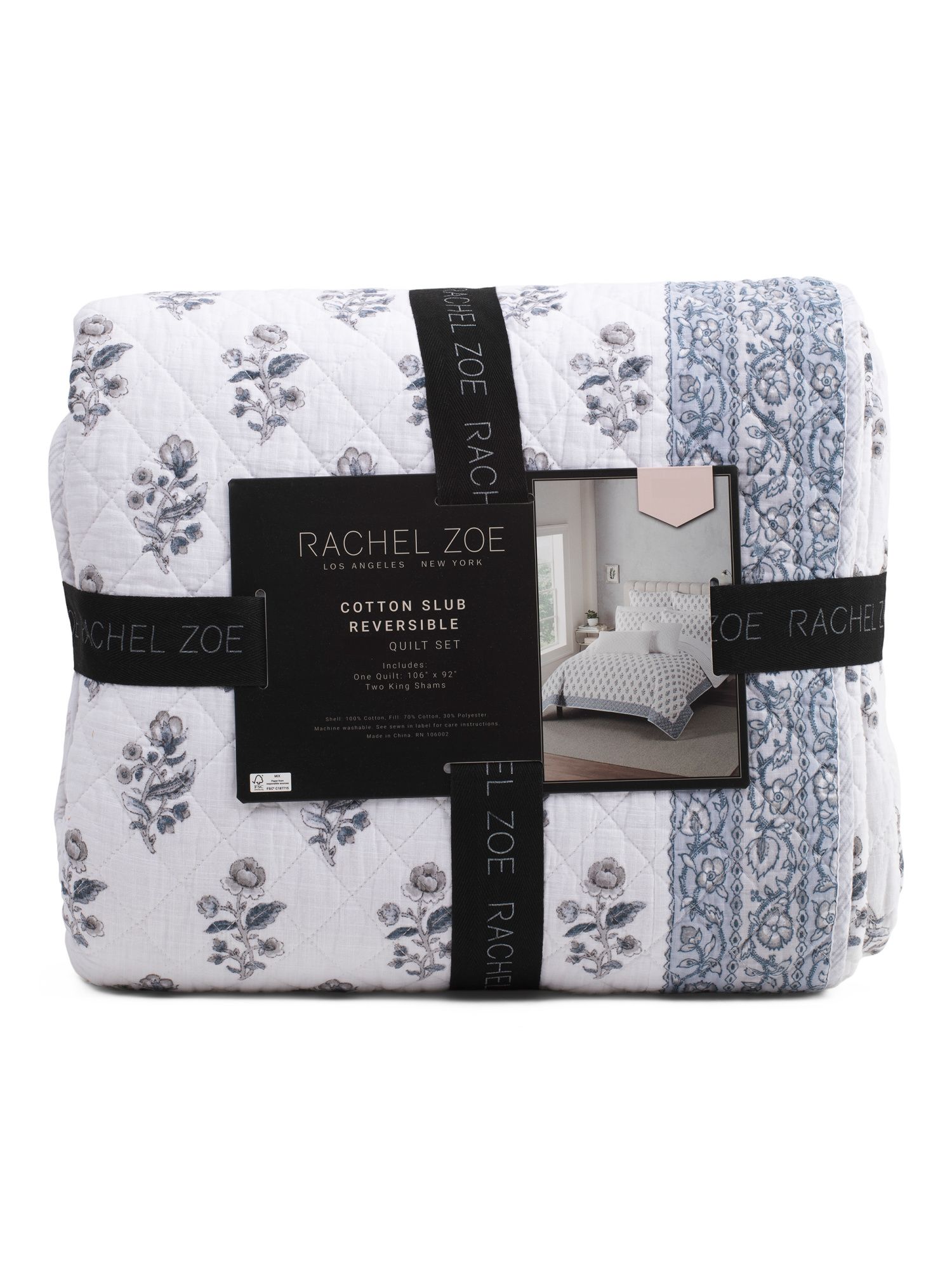 3pc Floral Quilt Set | Marshalls