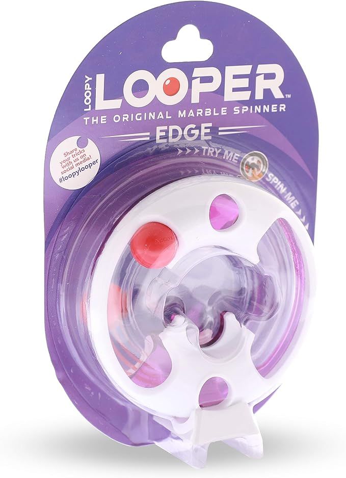 Blue Orange Loopy Looper Edge- The Original Marble Spinner- Skill Fidget- for Kids Ages 8 Years a... | Amazon (US)