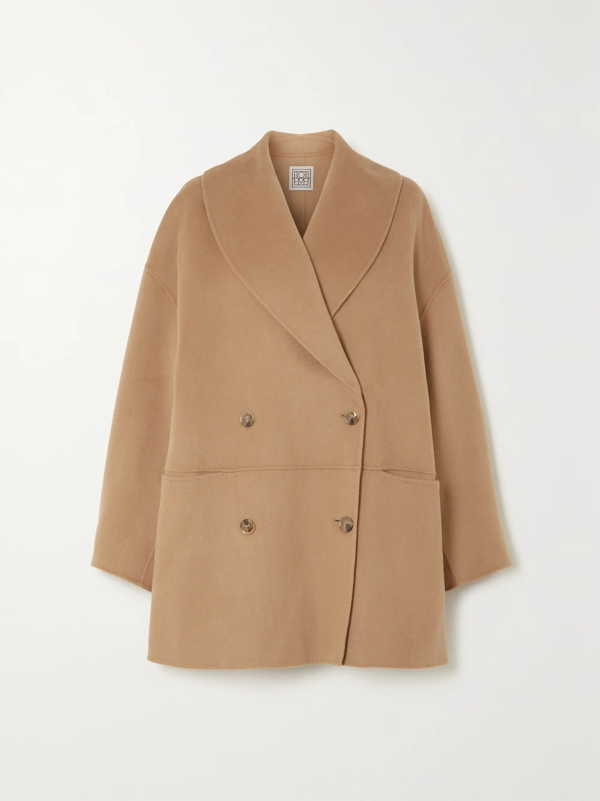 Double-breasted paneled wool jacket | NET-A-PORTER (UK & EU)