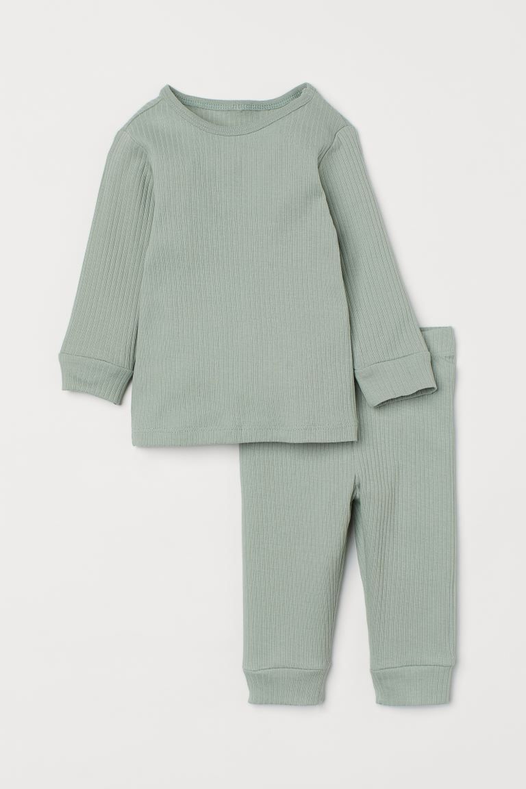 Ribbed Cotton Set | H&M (US + CA)