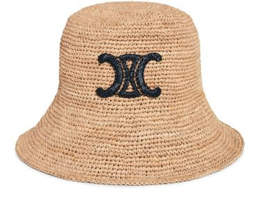 Triomphe raphia hat - CELINE | 24S US