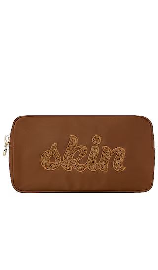 Skin Small Pouch in Chocolate | Revolve Clothing (Global)