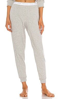 Calvin Klein Underwear One Basic Lounge Sweatpant in Grey Heather from Revolve.com | Revolve Clothing (Global)