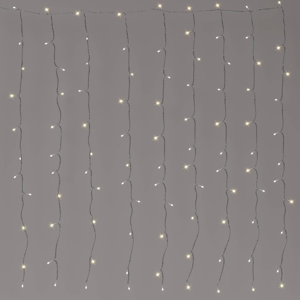 100ltr LED Plug-in Curtain String Lights with Clips - Room Essentials™ | Target