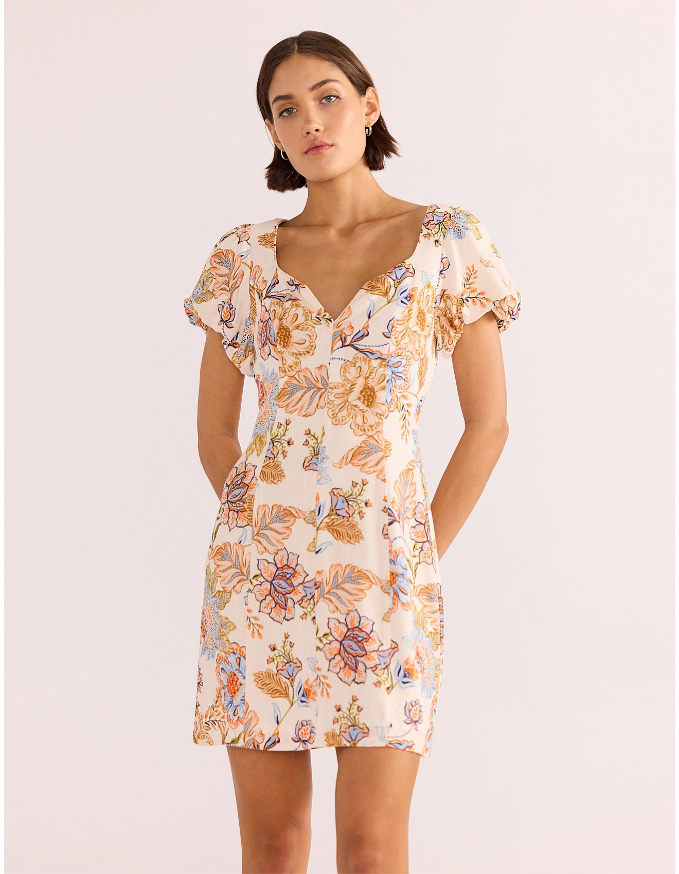 MARCELINE PANEL MINI DRESS | David Jones (Australia & New Zealand)