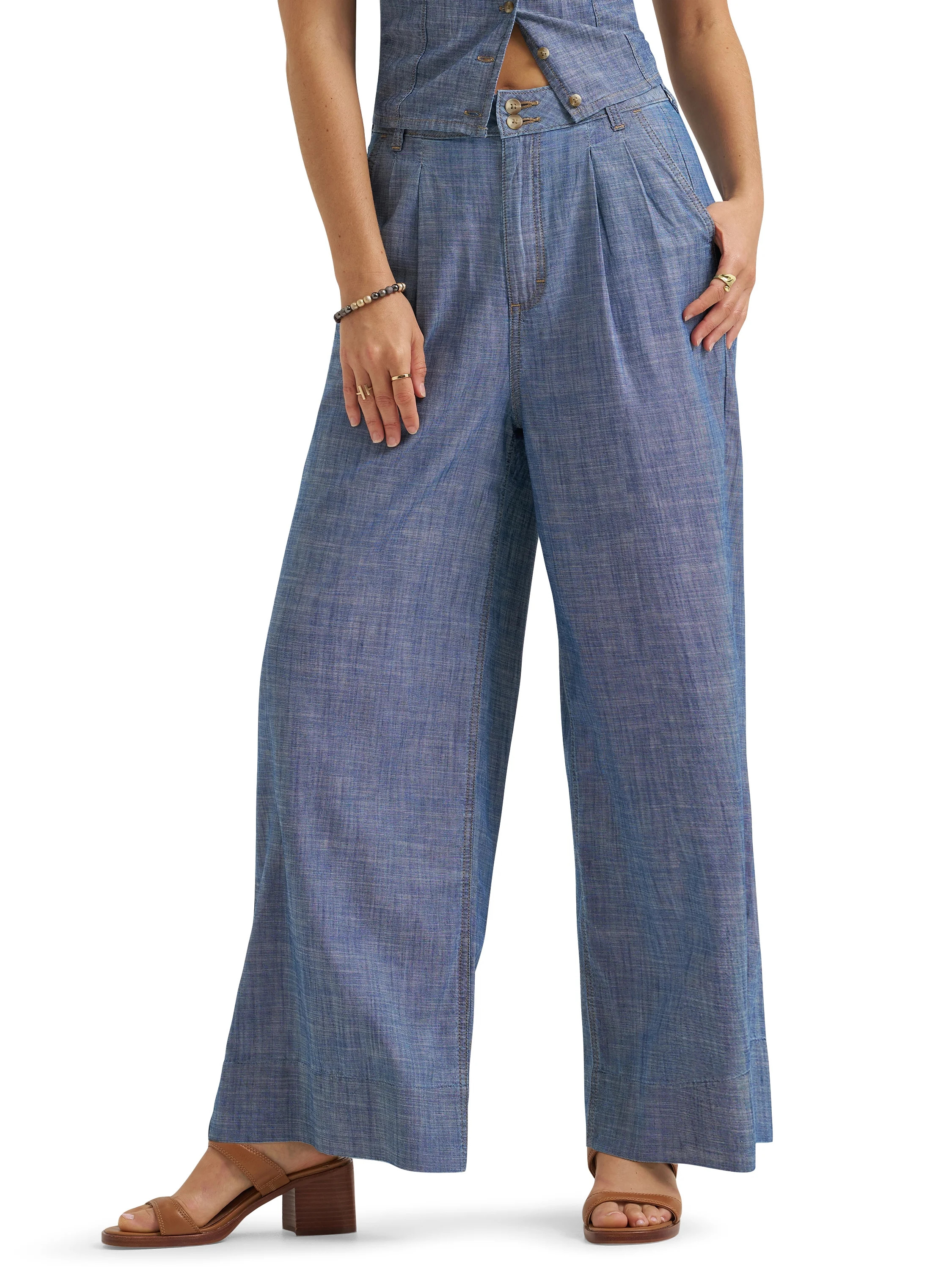 Lee® Women's Heritage Loose Fit Trouser Pant, Sizes 2-18 | Walmart (US)