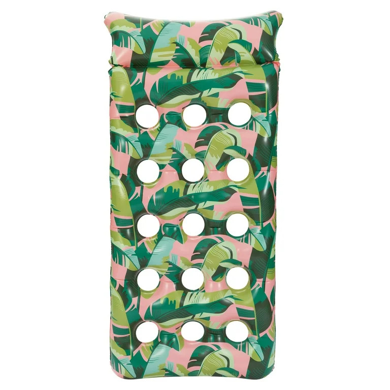 Bluescape Green Hydro Cooled Inflatable Water Lounge, Pool Float, Adults, Unisex | Walmart (US)