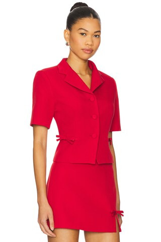 ASTR the Label Sophie Blazer in Red from Revolve.com | Revolve Clothing (Global)