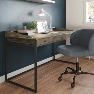 Ralston 60" Writing Desk, Gray | Ashley Homestore