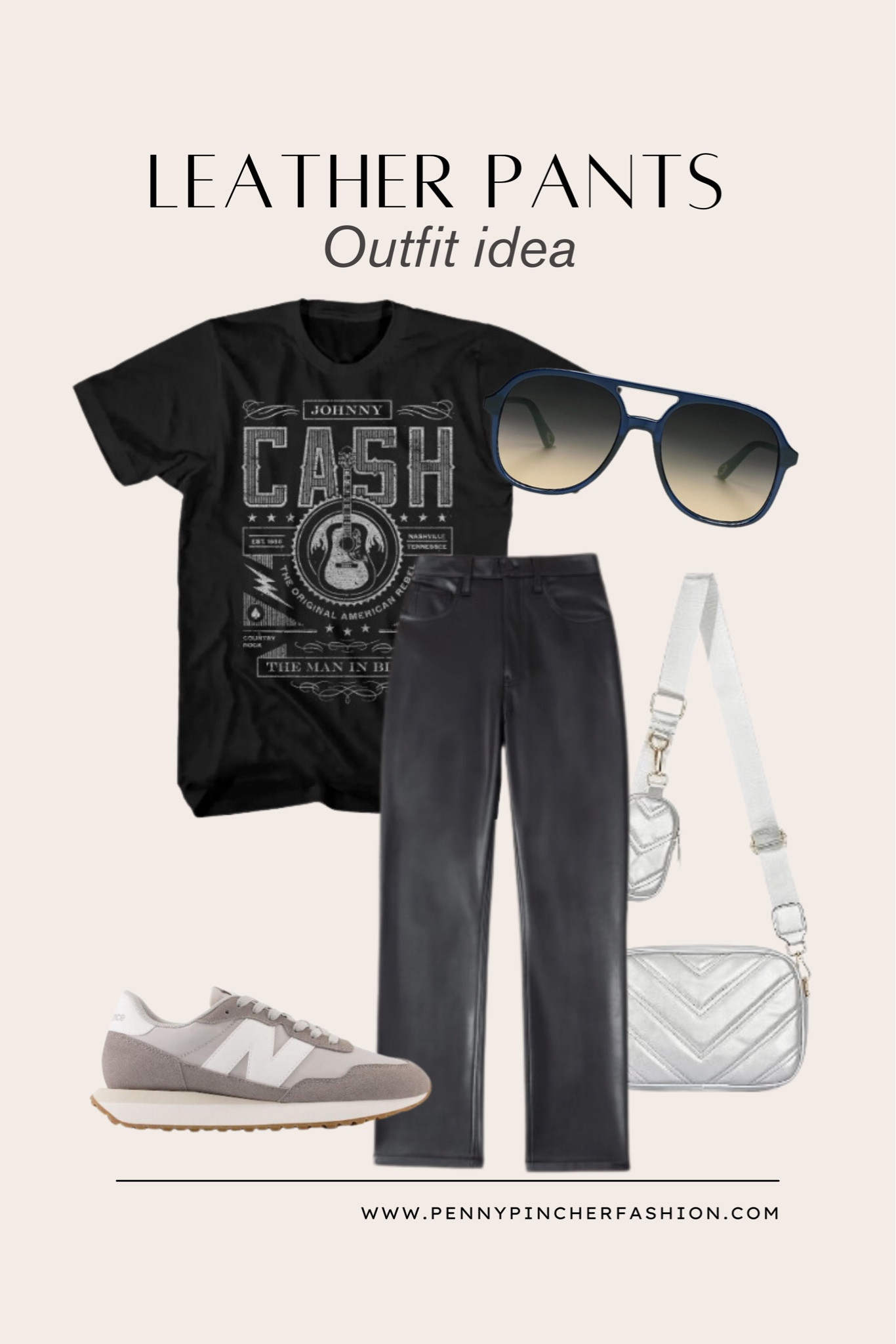 Casual weekend outfit with leather pants. Fall outfit inspo I’m loving!

#LTKStyleTip #LTKSeasonal #LTKShoeCrush