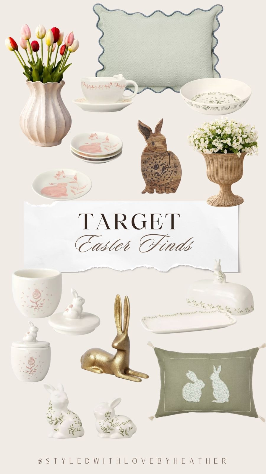 The cutest Target Easter finds 🐰🌷
Sharing some of my favorite seasonal home decor pieces to make your home feel ready for spring and Easter. From sweet bunny accents and tableware to cozy pillows and little decorative touches, these pieces are perfect for adding a soft spring vibe to your space. Target always has the best seasonal finds and I linked everything here if you’re decorating for Easter this year!



#LTKFestival #LTKHome #LTKSpringSale