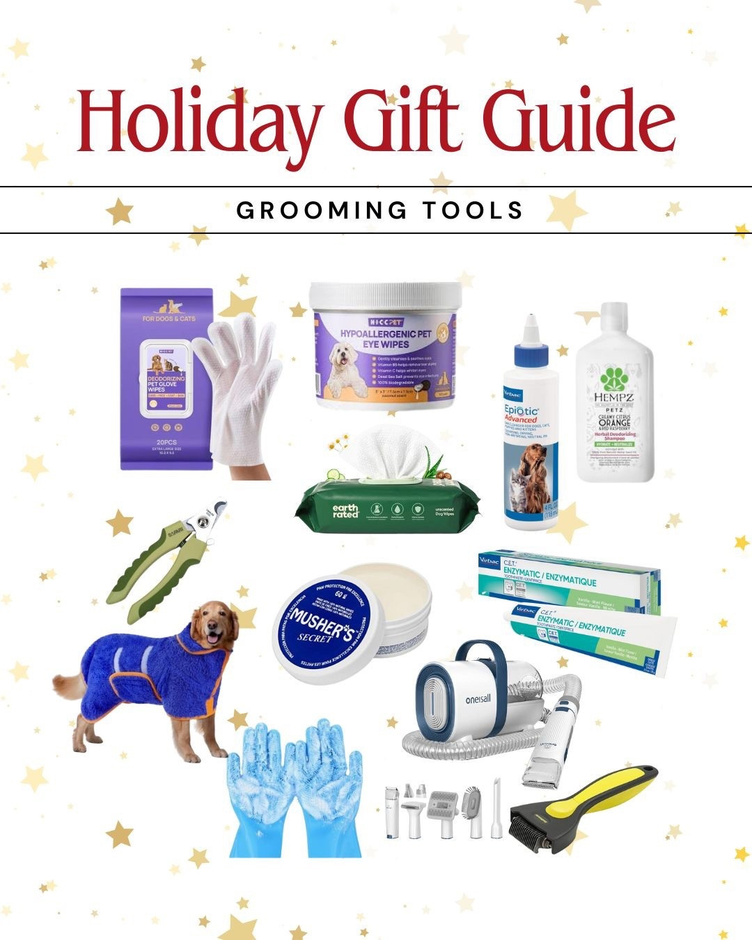 Our favorite grooming tools! 